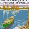 Algonquin Provincial Park Poster Art Diamond Painting