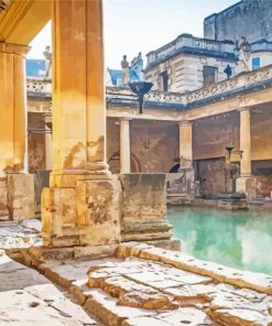 Ancient Roman Baths Diamond Painting