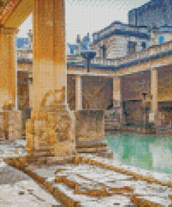 Ancient Roman Baths Diamond Painting