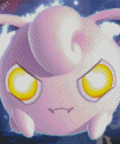 Angry Jigglypuff Diamond Painting