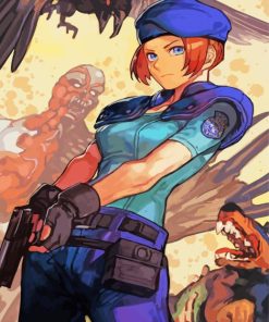 Anime Jill Valentine Diamond Painting