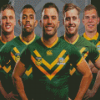 Australia National Rugby Union Team Diamond Painting