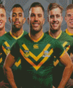 Australia National Rugby Union Team Diamond Painting