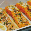 Baked Salmon Fish Diamond Painting