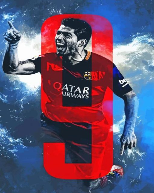 Barcelona Luis Suarez Diamond Paintings