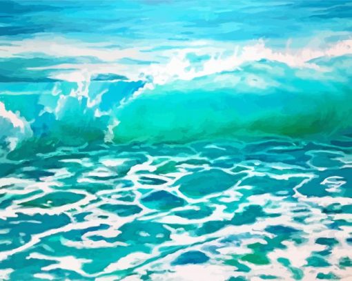 Beach Wave Oceanscapes Diamond Paintings