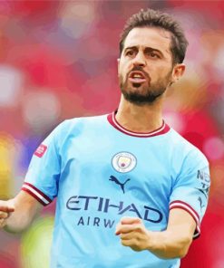 Bernardo Silva Player Diamond Painting