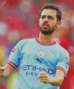 Bernardo Silva Player Diamond Painting