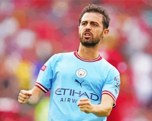 Bernardo Silva Player Diamond Painting