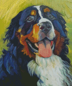 Bernese Mountain Diamond Painting