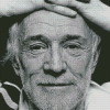 Black And White Richard Harris Diamond Painting