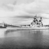 Black And White USS Iowa Diamond Painting