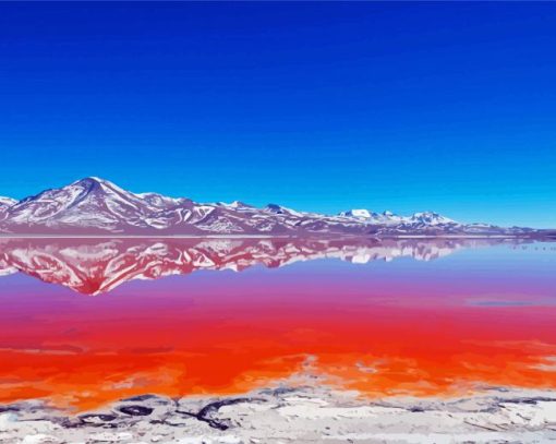 Bolivia Laguna Colorada Diamond Paintings