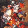 Bouquet Of Flowers In An Urn Van Huysum Diamond Paintings