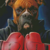 Boxer Dog Diamond Painting