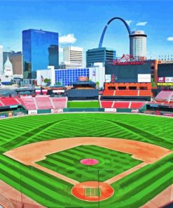 Busch Stadium Diamond Painting