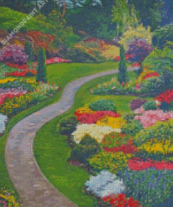 Butchart Gardens Diamond Paintings