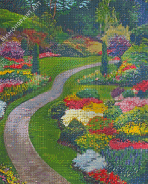 Butchart Gardens Diamond Paintings