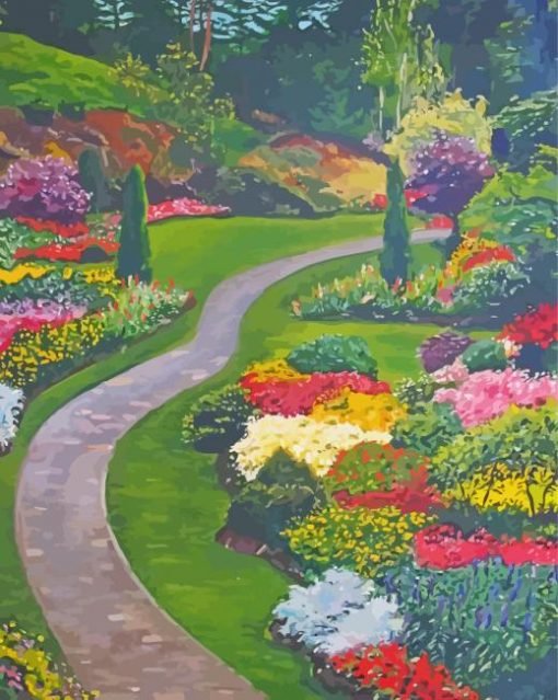 Butchart Gardens Diamond Paintings