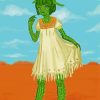 Cactus Girl Diamond Painting