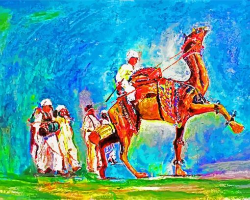 Camel Dancing Diamond Painting