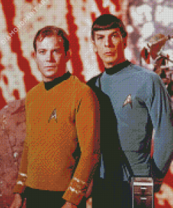 Captain Kirk Spock Diamond Paintings