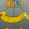 Catdog Diamond Painting