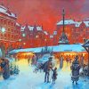 Christkindlesmarkt Nuremberg Art Diamond Painting