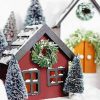 Christmas Birdhouse Farmh Village Diamond Painting