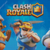 Clash Royale Video Game Poster Diamond Painting