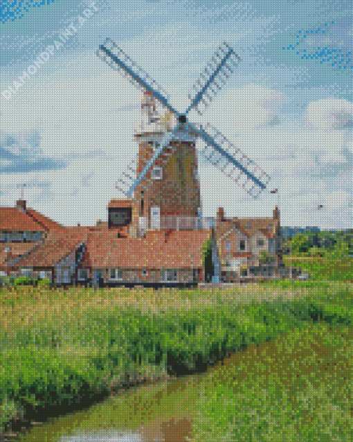 Cley Windmill Diamond Painting