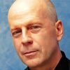 Close Up Bruce Willis Actor Diamond Paintings