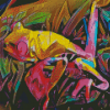 Colorful Abstract Frog Diamond Paintings