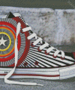 Converse Shoe Diamond Painting