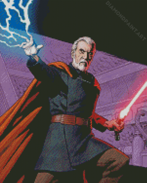 Count Dooku Diamond Painting