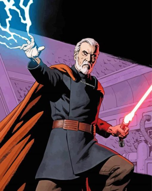 Count Dooku Diamond Painting