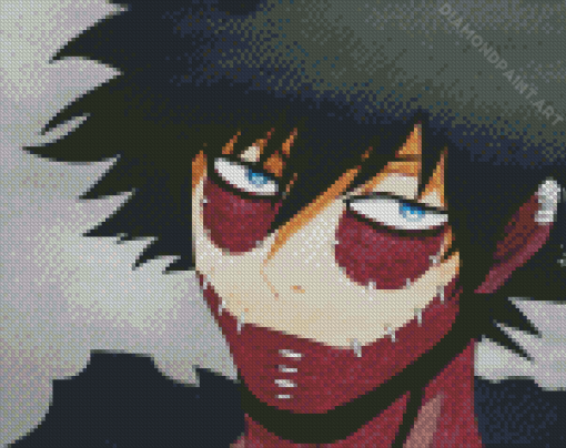 Dabi Anime Art Diamond Painting