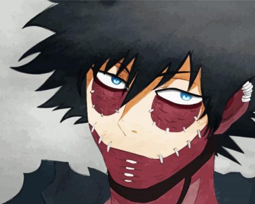 Dabi Anime Art Diamond Painting