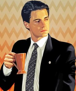 Dale Cooper Art Diamond Painting