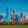 Dallas Skyline Diamond Painting