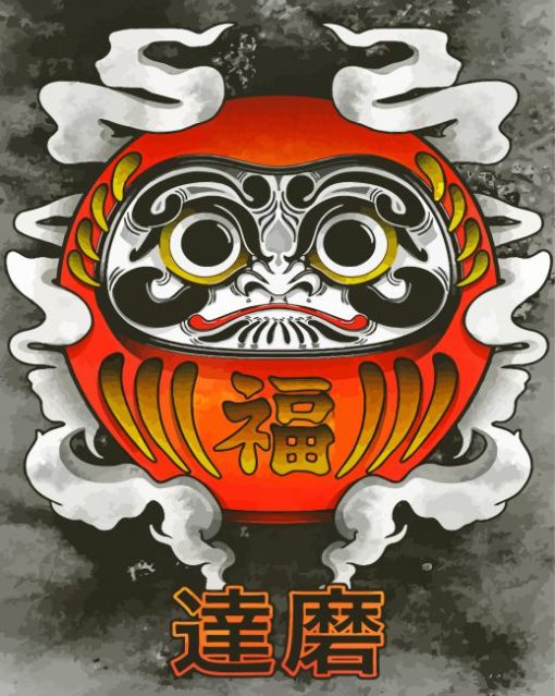 Daruma Doll Diamond Paintings