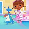 Doc McStuffins And Stuffy Diamond Painting