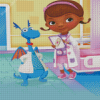 Doc McStuffins And Stuffy Diamond Painting