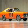 Dodge Charger General Lee Diamond Painting