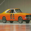 Dodge Charger General Lee Diamond Painting