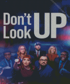 Dont Look Up Movie Poster Diamond Painting