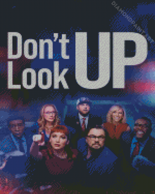 Dont Look Up Movie Poster Diamond Painting