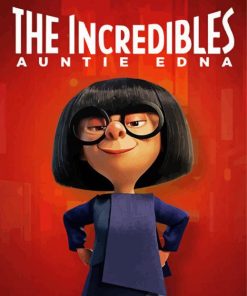 Edna Mode The Incredibles Diamond Painting