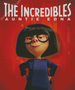 Edna Mode The Incredibles Diamond Painting