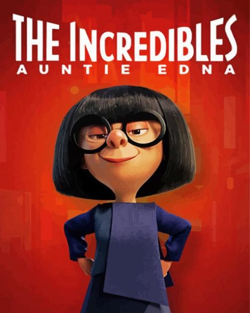 Edna Mode The Incredibles Diamond Painting